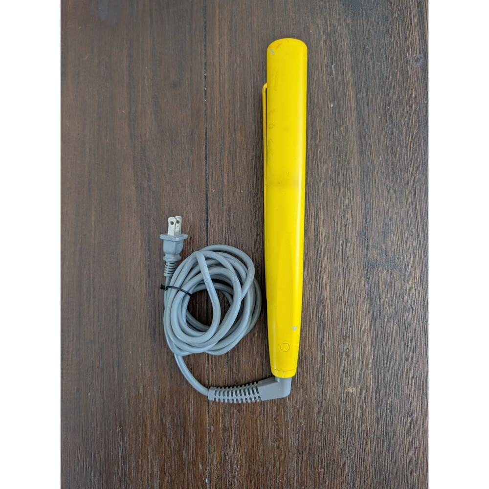 Drybar The Tress Press 1" Flat Iron Hair Straightener Yellow Titanium - Picture 3 of 12